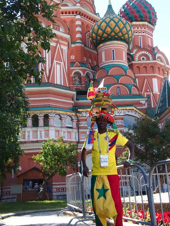 Aliou Ngom, la mascotte des équipes du Sénégal