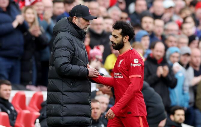 Klopp ne voit pas Salah quitter le club