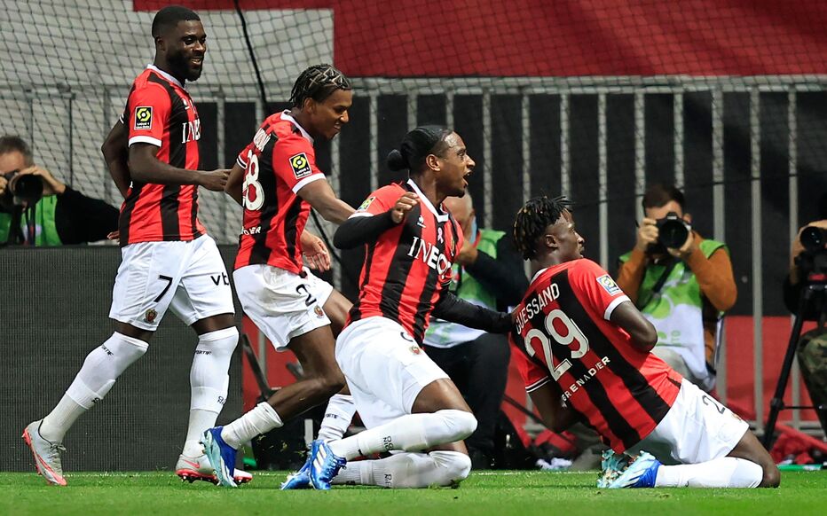 Evann Guessand offre la victoire à Nice contre Marseille