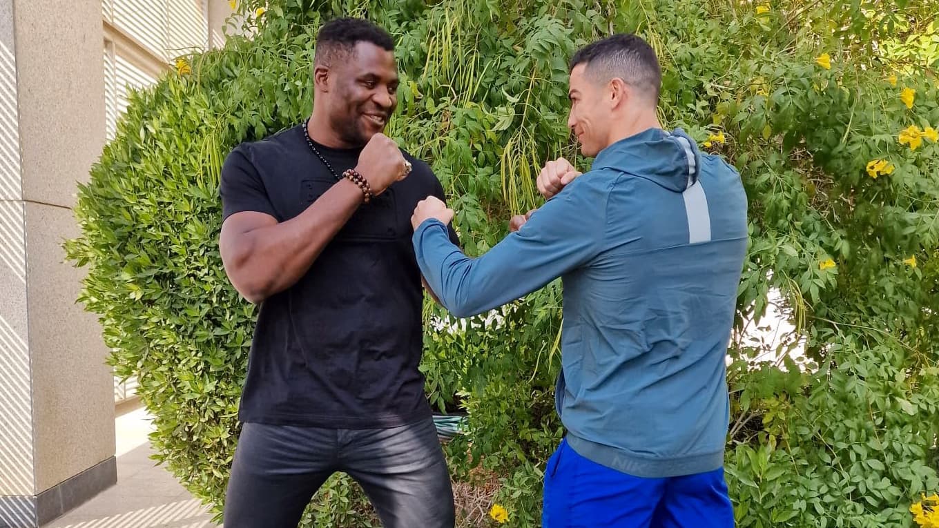 Cristiano Ronaldo offre une montre de 72 millions Fcfa à Francis Ngannou