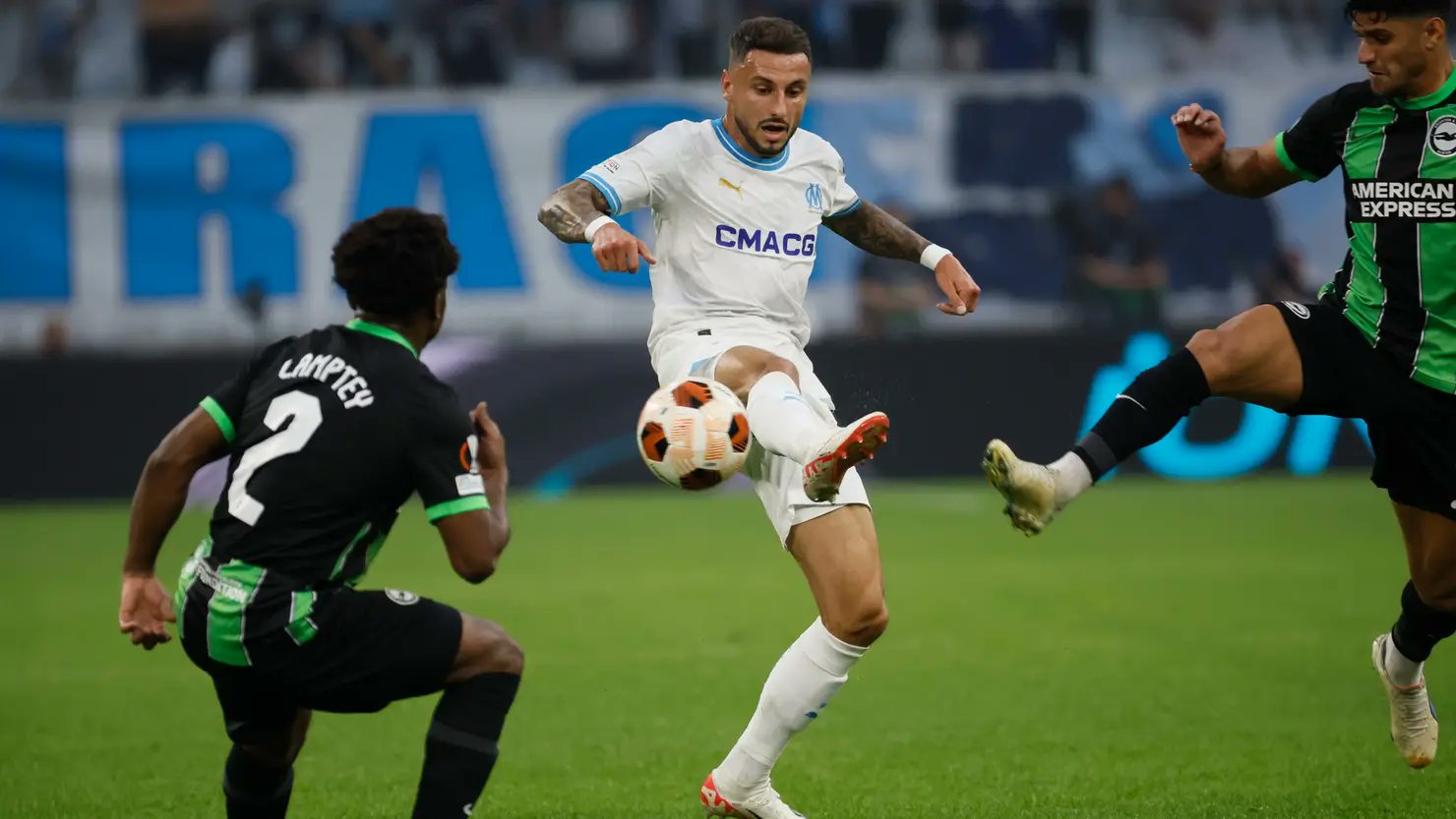 Ligue Europa : L&rsquo;OM concède un nul décevant contre Brighton