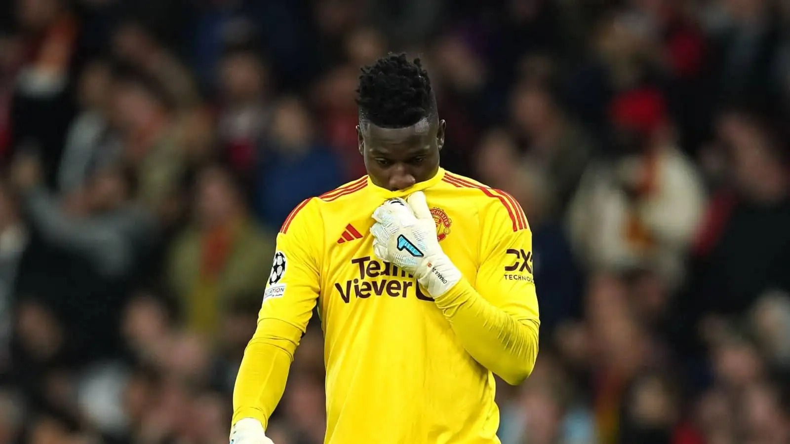 Encore une faute de main, le triste record d&rsquo;André Onana avec Manchester United (Vidéo)