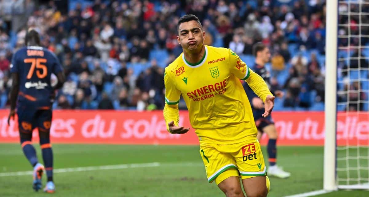 Contre l&rsquo;OGC Nice, Mostafa Mohamed sort le FC Nantes de la zone rouge