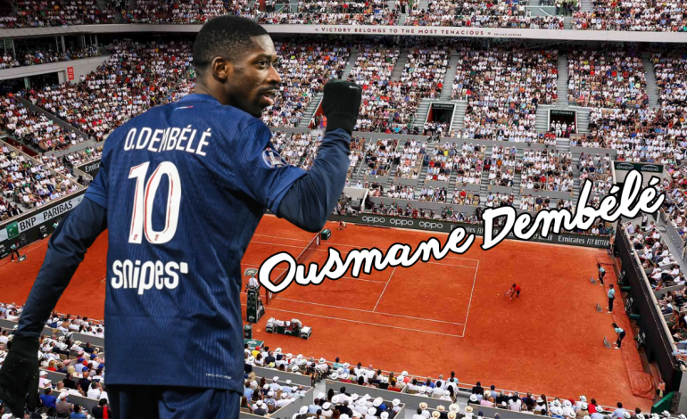 Ousmane Dembélé honoré d&rsquo;un rôle prestigieux à Roland-Garros