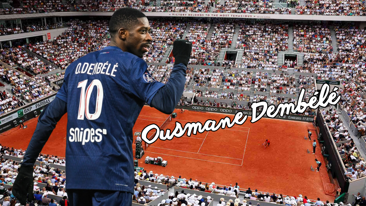 Ousmane Dembélé honoré d&rsquo;un rôle prestigieux à Roland-Garros