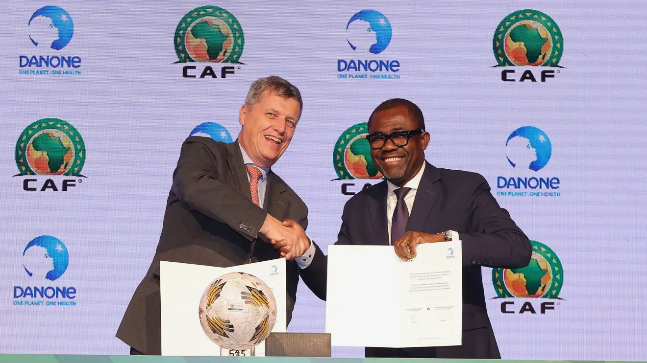CAN 2025 : Danone et la CAF unis pour une Afrique plus saine et active