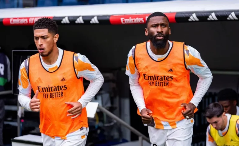 Real Madrid : Rüdiger absent trois mois, Bellingham opéré