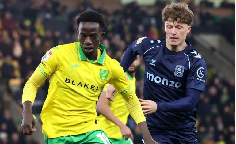 De retour de blessure, Pape Amadou Diallo décisif avec Norwich