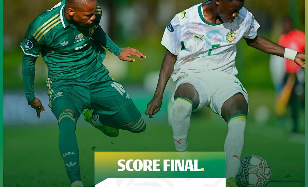 CAN U17 : Le Sénégal chute d’entrée face à l’Afrique du Sud