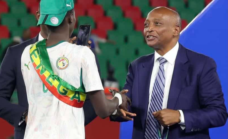 CAN U17 Maroc 2026 : Patrice Motsepe salue le sacre du Sénégal et le leadership de la FSF