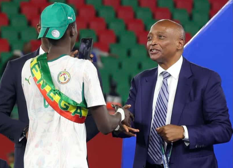 CAN U17 Maroc 2026 : Patrice Motsepe salue le sacre du Sénégal et le leadership de la FSF