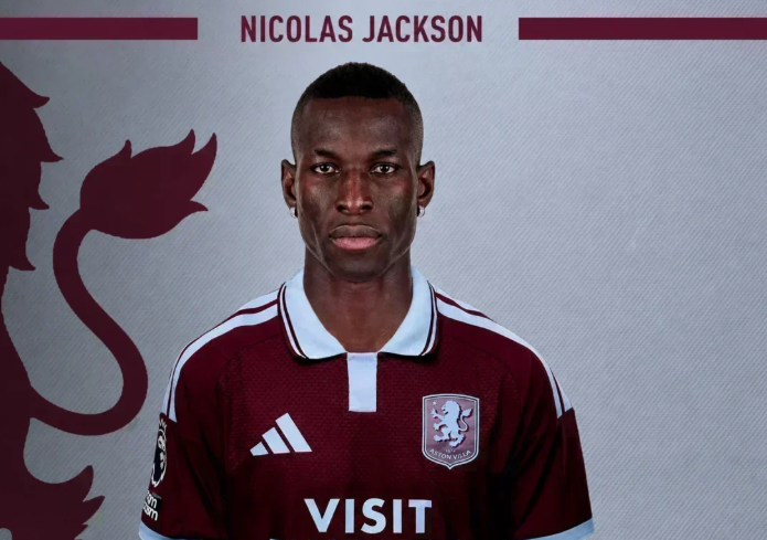 Nicolas Jackson quitte Chelsea et signe à Aston Villa pour une opération XXL